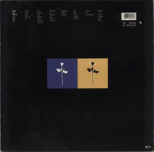Depeche Mode Enjoy The Silence - Etched - EX 12" vinyl single (12 inch record / Maxi-single) German DEP12EN876208