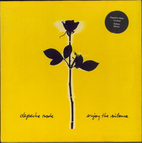 Depeche Mode Enjoy The Silence - Stickered sleeve - VG 12" vinyl single (12 inch record / Maxi-single) UK DEP12EN803486
