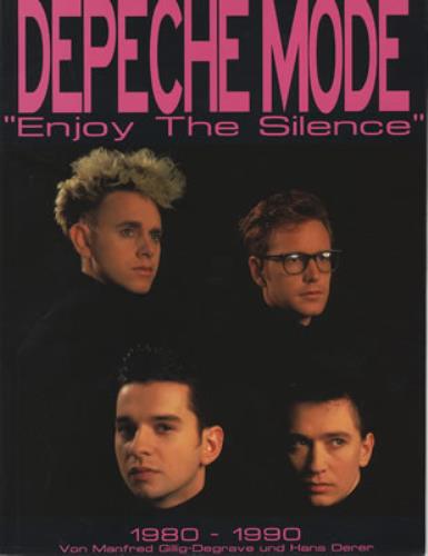 Depeche Mode Enjoy The Silence 1980-1990 book German DEPBKEN08723