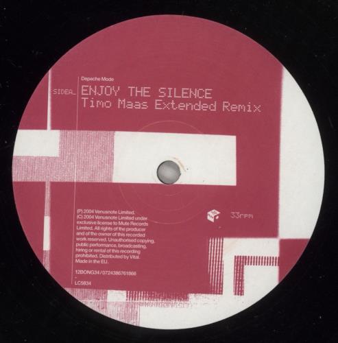 Depeche Mode Enjoy The Silence 2004 12" vinyl single (12 inch record / Maxi-single) UK DEP12EN302469