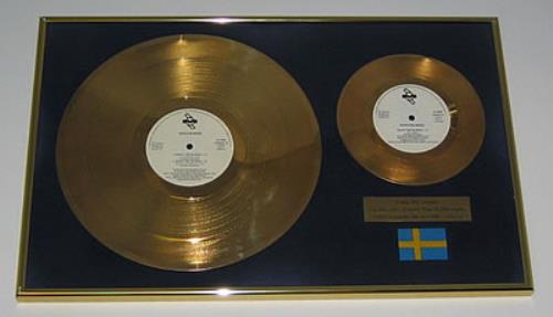 Depeche Mode Enjoy The Silence award disc Swedish DEPAWEN372142
