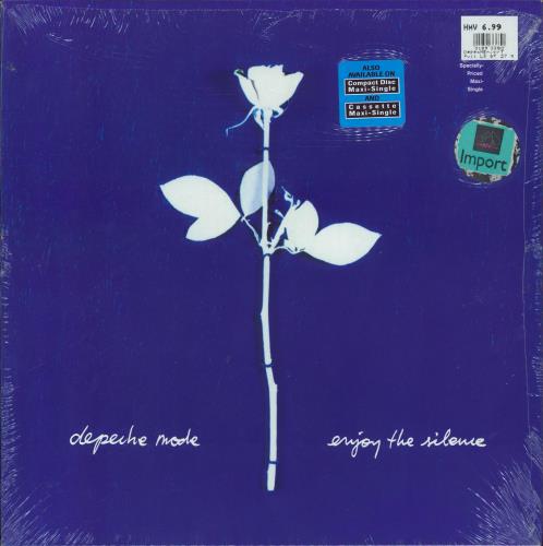 Depeche Mode Enjoy The Silence 12" vinyl single (12 inch record / Maxi-single) US DEP12EN07884