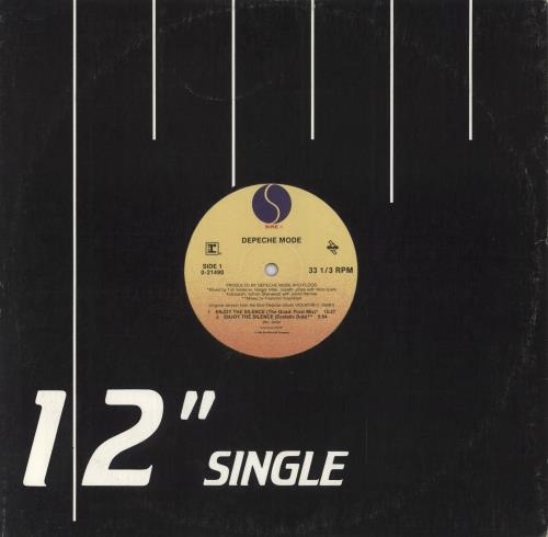 Depeche Mode Enjoy The Silence 12" vinyl single (12 inch record / Maxi-single) US DEP12EN835366