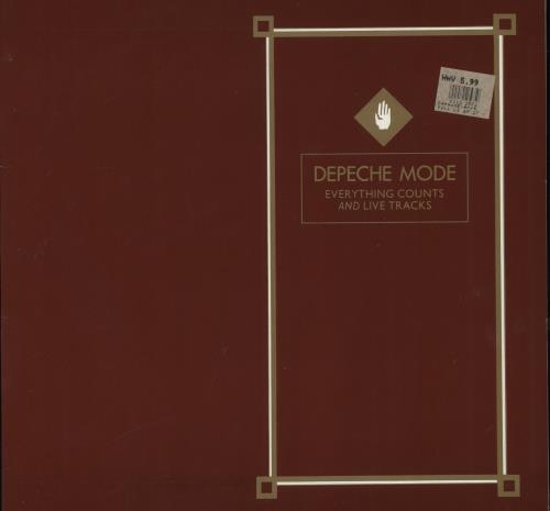Depeche Mode Everything Counts - Black Vinyl 12" vinyl single (12 inch record / Maxi-single) German DEP12EV396534