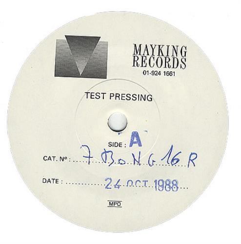 Depeche Mode Everything Counts - Mayking test pressing 7" vinyl single (7 inch record / 45) UK DEP07EV04689
