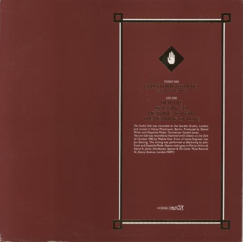 Depeche Mode Everything Counts And Live Tracks - EX 12" vinyl single (12 inch record / Maxi-single) UK DEP12EV305255