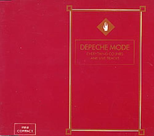 Depeche Mode Everything Counts CD single (CD5 / 5") French DEPC5EV116871