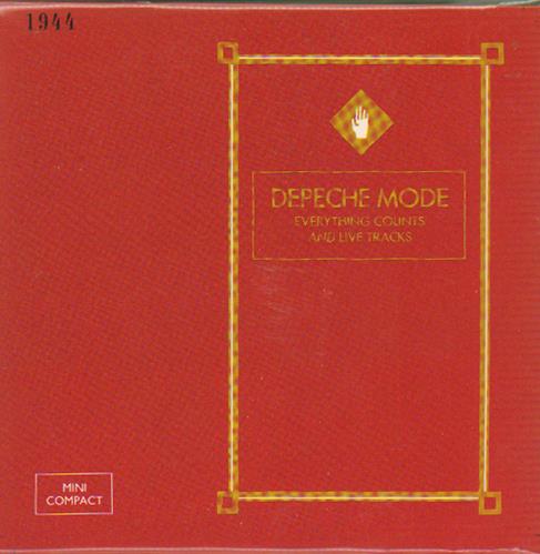 Depeche Mode Everything Counts CD single (CD5 / 5") French DEPC5EV155062