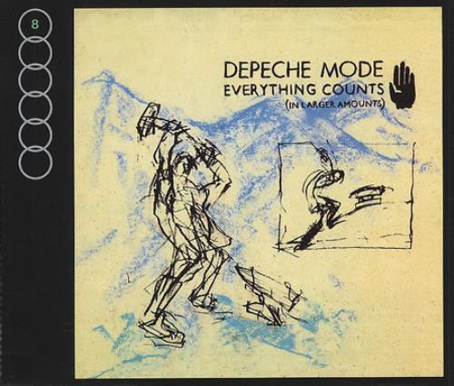Depeche Mode Everything Counts CD single (CD5 / 5") Brazilian DEPC5EV228334