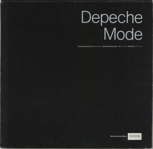 Depeche Mode Everything Counts 10" vinyl single (10 inch record) UK DEP10EV349978