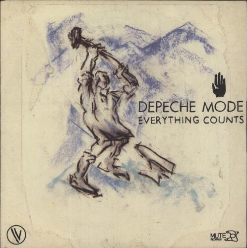 Depeche Mode Everything Counts 7" vinyl single (7 inch record / 45) French DEP07EV697356