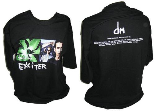 Depeche Mode Exciter - Set Of 2 T-Shirts t-shirt UK DEPTSEX418025