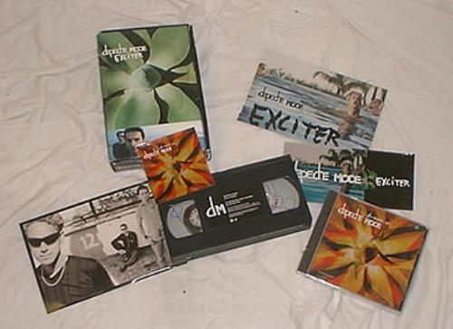 Depeche Mode Exciter - single box set US DEPBXEX188797