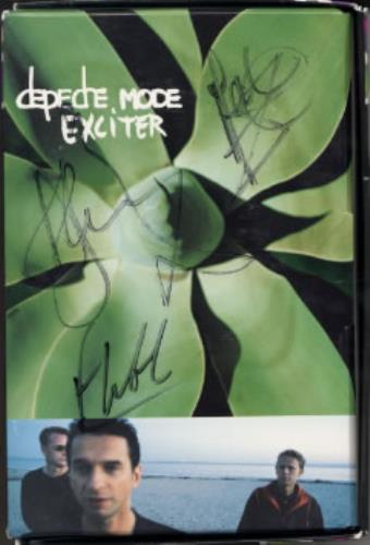 Depeche Mode Exciter - with sampler Autographed box set US DEPBXEX188796