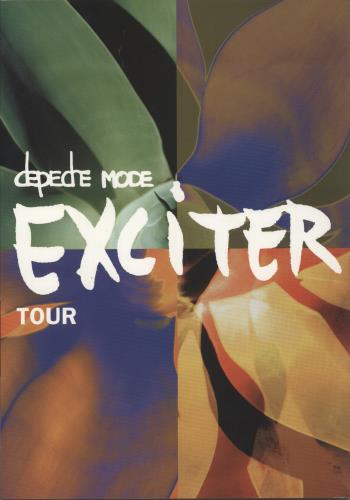 Depeche Mode Exciter Tour Programme tour programme UK DEPTREX249544