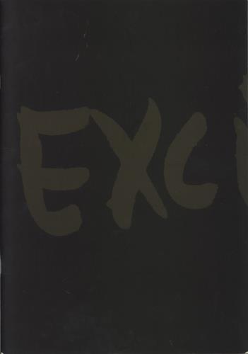 Depeche Mode Exciter Tour Programme tour programme UK DEPTREX249544