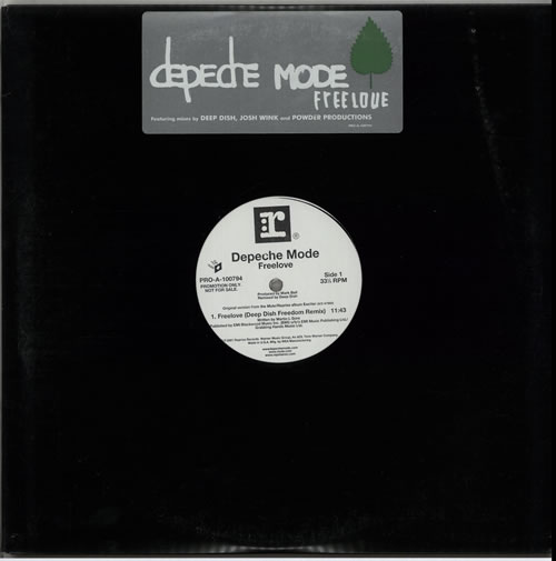Depeche Mode Freelove 12" vinyl single (12 inch record / Maxi-single) US DEP12FR203883