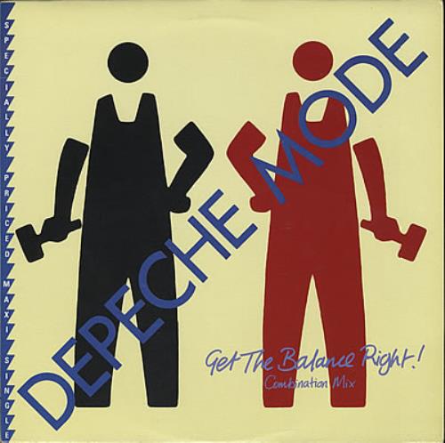 Depeche Mode Get The Balance Right - Combination Mix 12" vinyl single (12 inch record / Maxi-single) Canadian DEP12GE69984