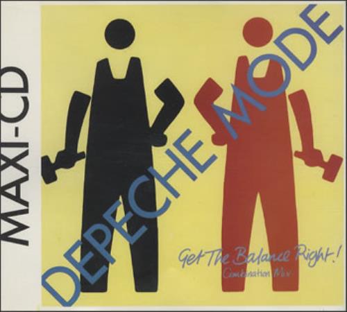 Depeche Mode Get The Balance Right CD single (CD5 / 5") Belgian DEPC5GE379239