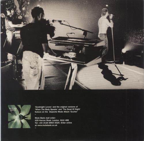 Depeche Mode Goodnight Lovers CD single (CD5 / 5") UK DEPC5GO204441
