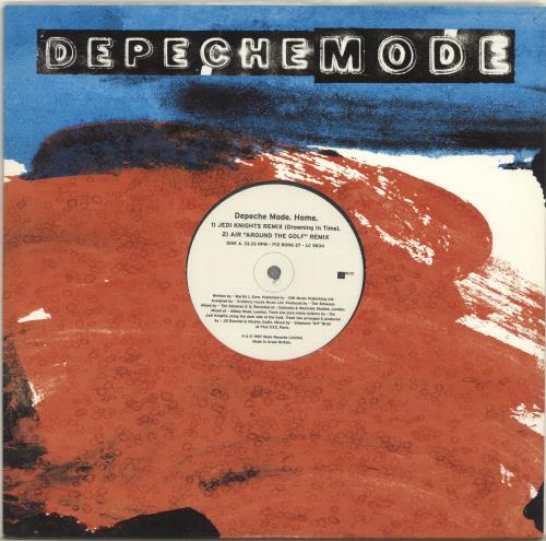 Depeche Mode Home + pr 12" vinyl single (12 inch record / Maxi-single) UK DEP12HO88002