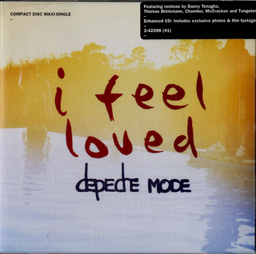 Depeche Mode I Feel Loved - Sealed CD single (CD5 / 5") US DEPC5IF599084