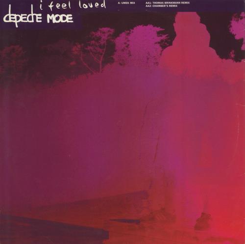 Depeche Mode I Feel Loved 12" vinyl single (12 inch record / Maxi-single) UK DEP12IF190292