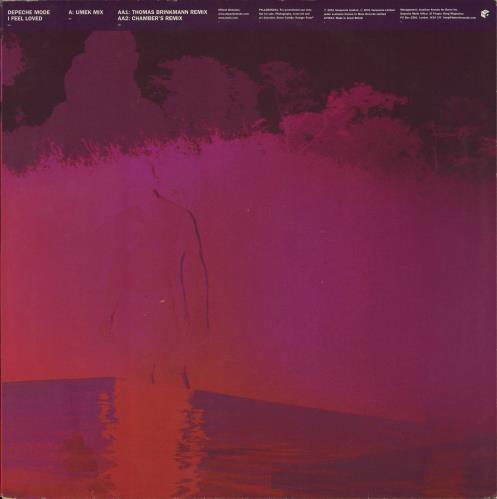 Depeche Mode I Feel Loved 12" vinyl single (12 inch record / Maxi-single) UK DEP12IF190292
