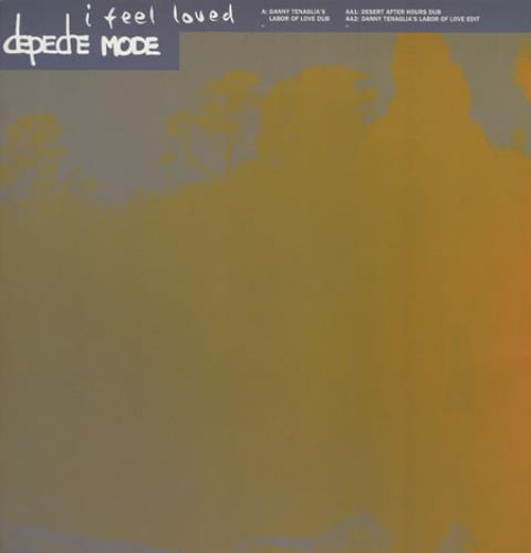 Depeche Mode I Feel Loved 12" vinyl single (12 inch record / Maxi-single) UK DEP12IF191019