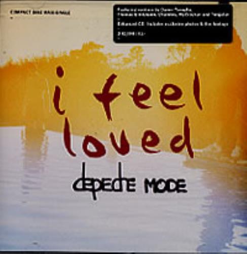 Depeche Mode I Feel Loved CD single (CD5 / 5") US DEPC5IF191613