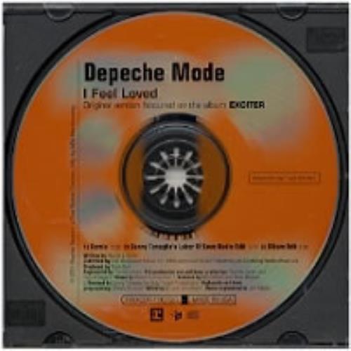 Depeche Mode I Feel Loved CD single (CD5 / 5") US DEPC5IF194159