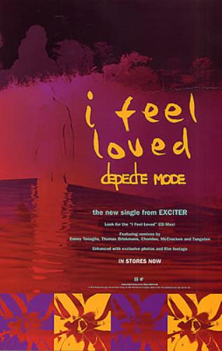 Depeche Mode I Feel Loved display US DEPDIIF259448