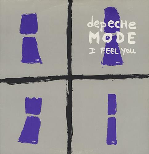 Depeche Mode I Feel You 12" vinyl single (12 inch record / Maxi-single) Belgian DEP12IF389384