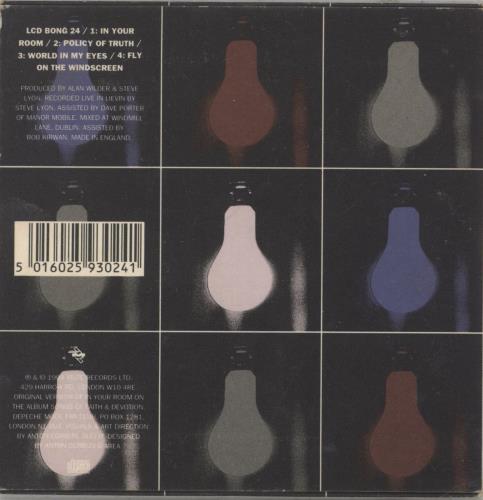 Depeche Mode In Your Room CD single (CD5 / 5") UK DEPC5IN86449