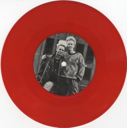 Depeche Mode Interview - Red vinyl 7" vinyl single (7 inch record / 45) UK DEP07IN379856