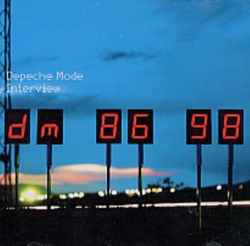 Depeche Mode Interview - The Singles 86>98 CD album (CDLP) UK DEPCDIN124768