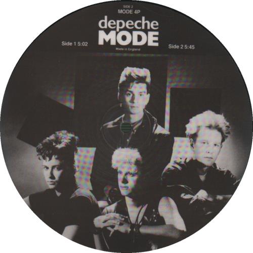 Depeche Mode Interview Picture Disc 4 7" vinyl picture disc (7 inch picture disc single) UK DEP7PIN87139