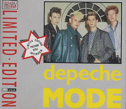 Depeche Mode Interview Picture Disc CD album (CDLP) UK DEPCDIN34115