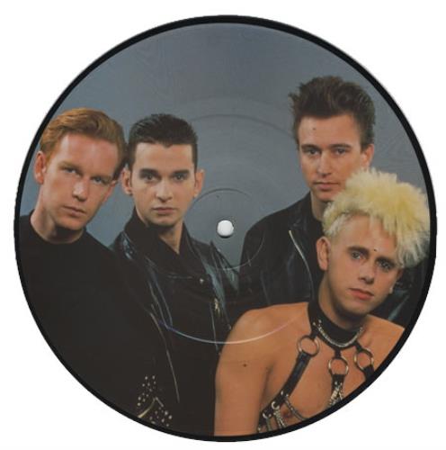 Depeche Mode Interview 7" vinyl picture disc (7 inch picture disc single) UK DEP7PIN204501