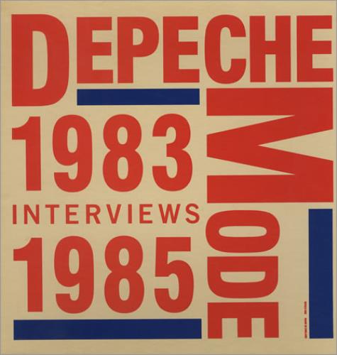 Depeche Mode Interviews 1983-1985 - Vinyl Picture Disc box set UK DEPBXIN378738
