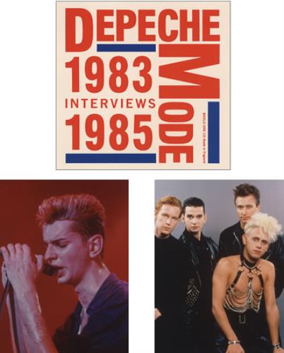 Depeche Mode Interviews 1983-1985 CD Album Box Set UK DEPDXIN126122