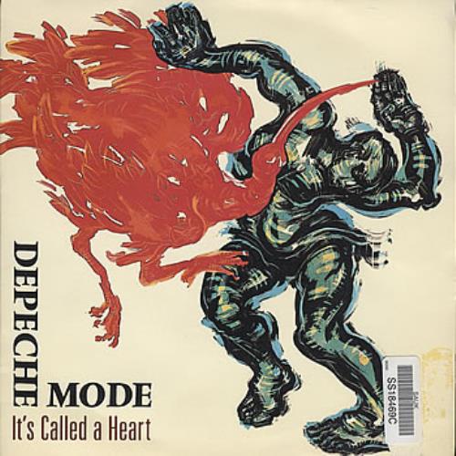 Depeche Mode It's Called A Heart 7" vinyl single (7 inch record / 45) South African DEP07IT380115