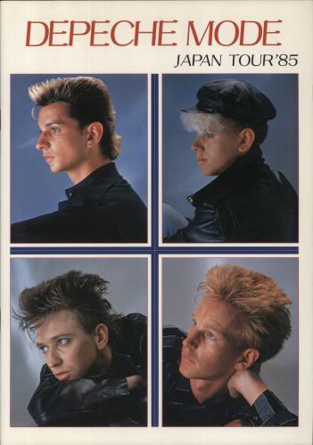 Depeche Mode Japan Tour '85 tour programme Japanese DEPTRJA491080