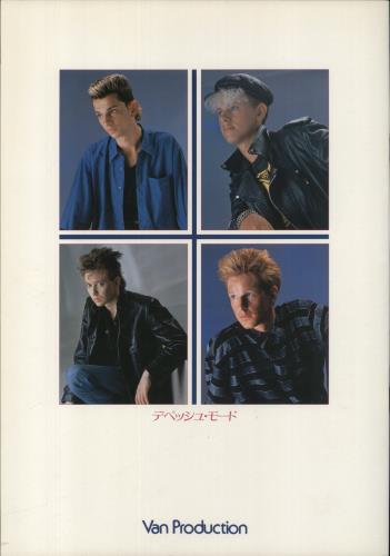 Depeche Mode Japan Tour '85 tour programme Japanese DEPTRJA491080