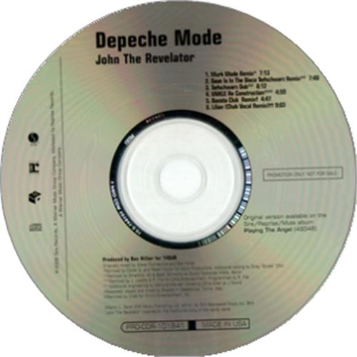 Depeche Mode John The Revelator - THE REMIXES CD single (CD5 / 5") US DEPC5JO417970