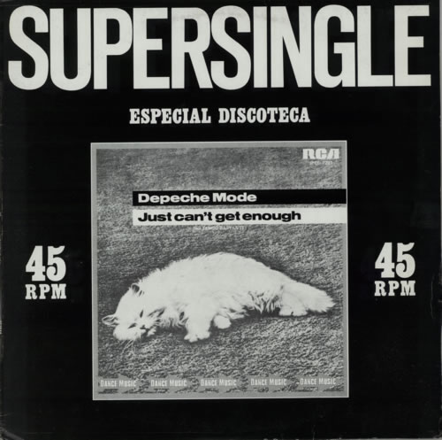 Depeche Mode Just Can't Get Enough + Unique P/S 12" vinyl single (12 inch record / Maxi-single) Spanish DEP12JU379965