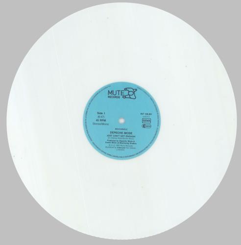 Depeche Mode Just Can't Get Enough - White Vinyl 12" vinyl single (12 inch record / Maxi-single) German DEP12JU49369