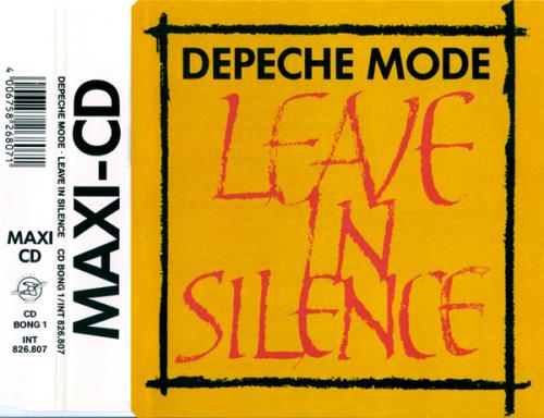 Depeche Mode Leave In Silence - Original CD single (CD5 / 5") German DEPC5LE07862