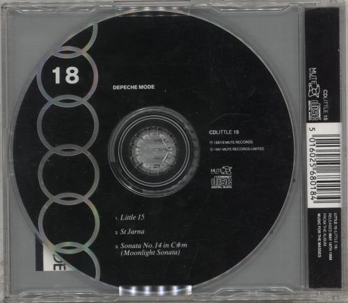 Depeche Mode Little 15 CD single (CD5 / 5") UK DEPC5LI740524