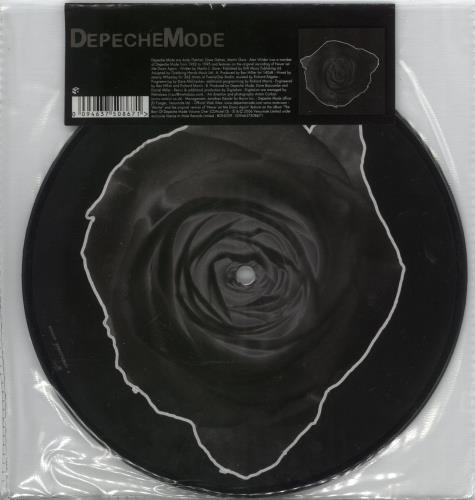 Depeche Mode Martyr 7" vinyl picture disc (7 inch picture disc single) UK DEP7PMA378411